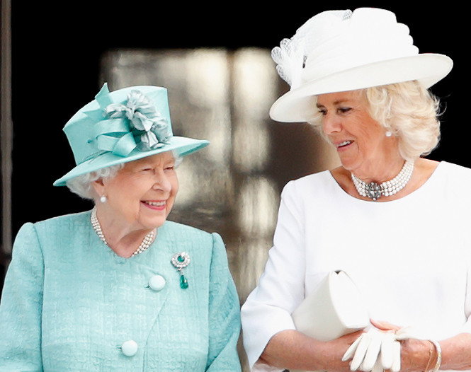 księżna Camilla, królowa Elzbieta
