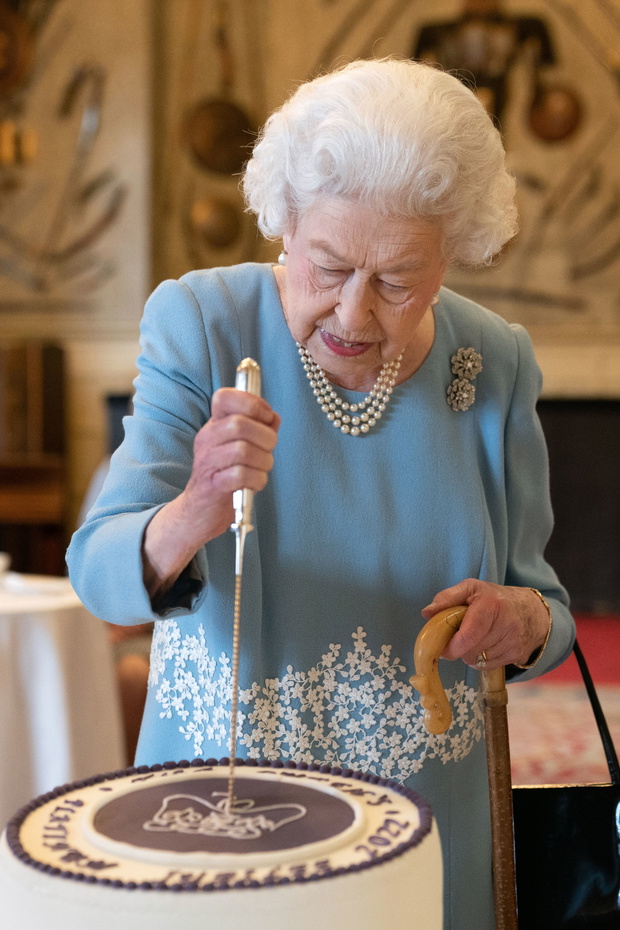 The Queen Hosts A Reception At Sandringham House On The Eve Of Accession Day