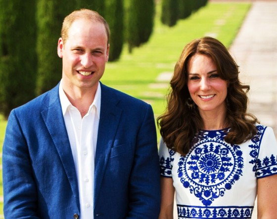 Księżna Kate, książę William, Taj Mahal, 2016