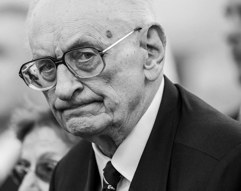 Profesor Władysław Bartoszewski, obchody 69. rocznicy Wybuchu Powstania Warszawskiego, Warszawa, 31.07.2013 rok