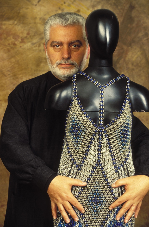 Paco Rabanne Celebrates His 30 Years Of Creating And Selling His Professional Collection In France In May, 1994.