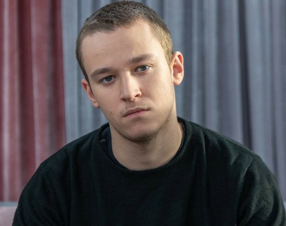 Xavier Wiśniewski, 28.11.2021 Warszawa. Na planie programu Dzien Dobry TVN