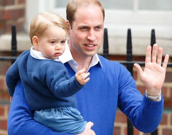 GettyImages-471998688 książę William, książę George (2)