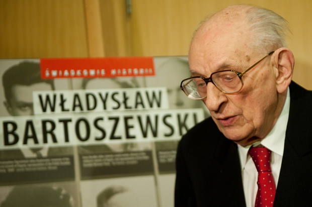 "O Zegocie relacja poufna sprzed pol wieku". Spotkanie z Wladyslawem Bartoszewskim
