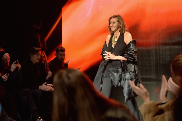 Donna Karan New York 30th Anniversary - Front Row - Mercedes-Benz Fashion Week Fall 2014