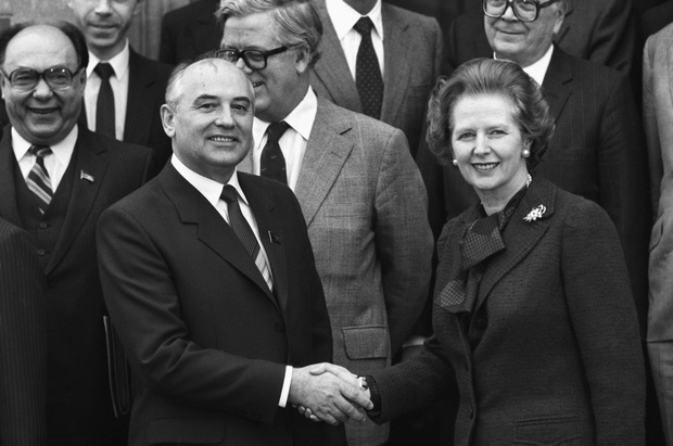 Gorbachev Meets Thatcher