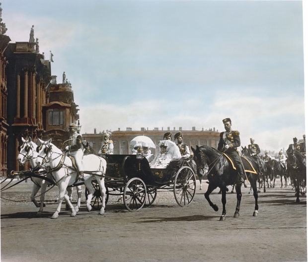 The Tsar &amp; Tsarina On Parade
