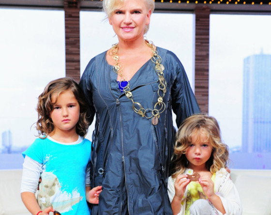 Katarzyna Figura, córki Katarzyny Figura, Koko Figura, Kaszmir Figura, Dzień Dobry TVN, 12.09.2010 r.
