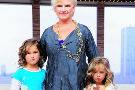 Katarzyna Figura, córki Katarzyny Figura, Koko Figura, Kaszmir Figura, Dzień Dobry TVN, 12.09.2010 r.