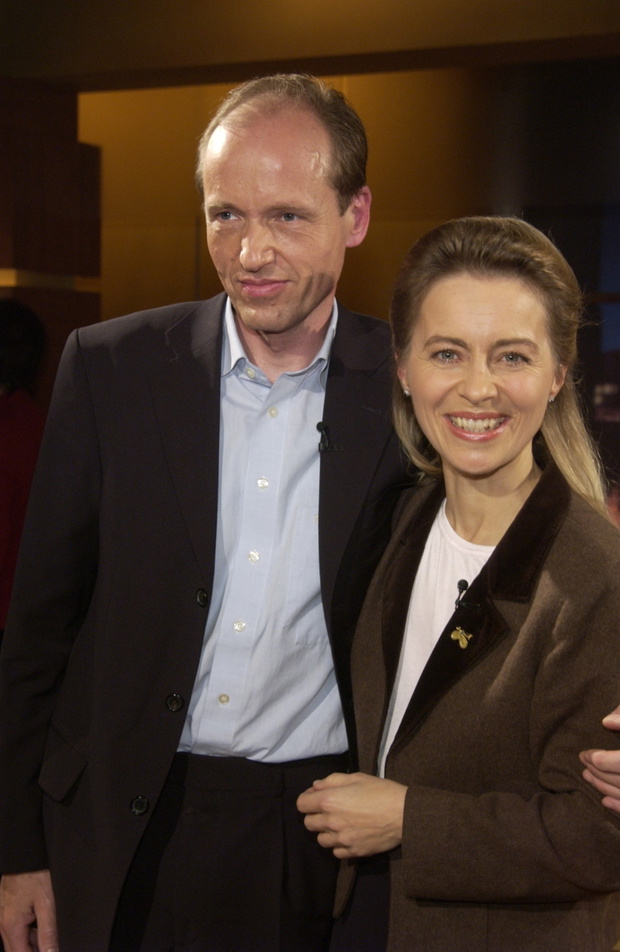 Ursula von der Leyen - Politikerin, CDU, D - mit Gatte Heiko
