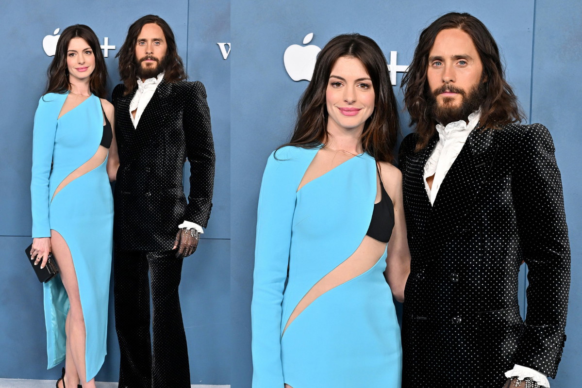 Anne Hathaway and Jared Leto