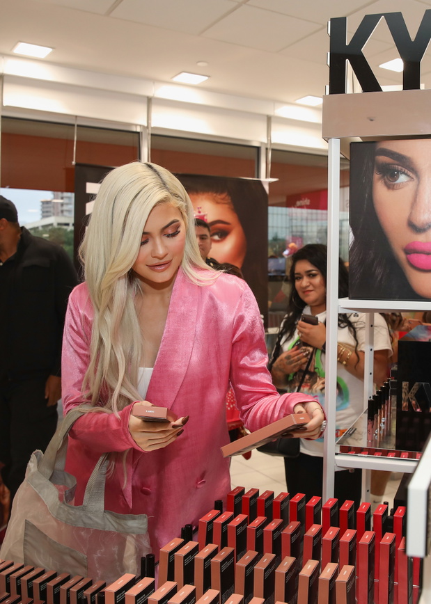 Kylie Jenner Launches Kylie Cosmetics At Ulta Beauty; Houston, TX