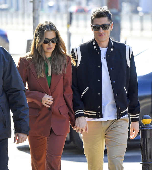 scena z: Anna Lewandowska, Robert Lewandowski, fot. Piętka Mieszko/AKPA