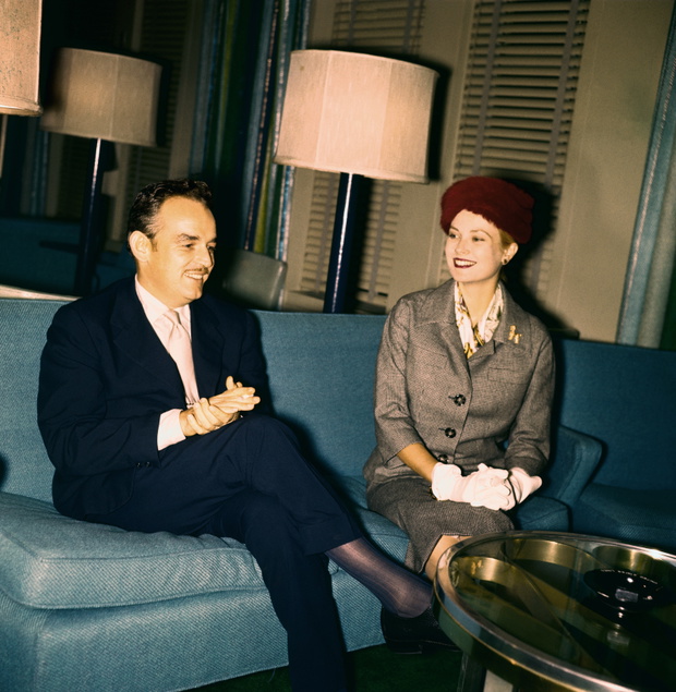 Royalty Sitting Aboard Ship