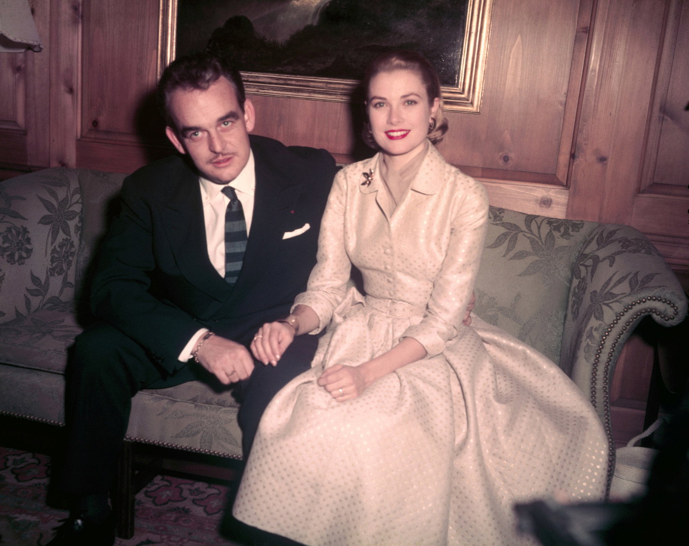 Książę Ranier, księżna Grace Kelly