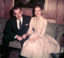Książę Ranier, księżna Grace Kelly