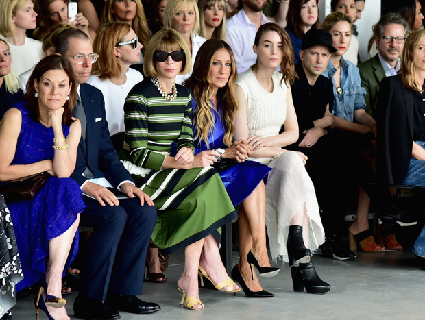 Calvin Klein Collection - Front Row - Mercedes-Benz Fashion Week Spring 2015