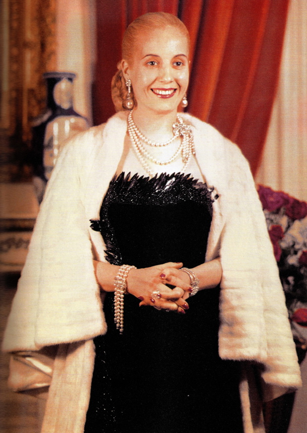 Maria Eva Duarte de Peron.