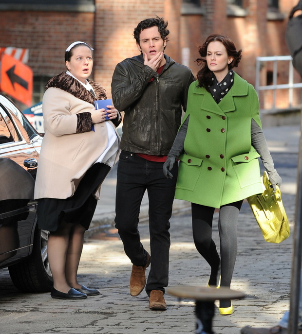Na planie serialu Gossip Girl