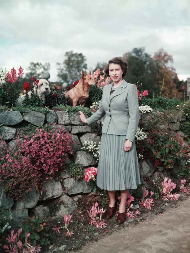 Queen Elizabeth II at Balmoral