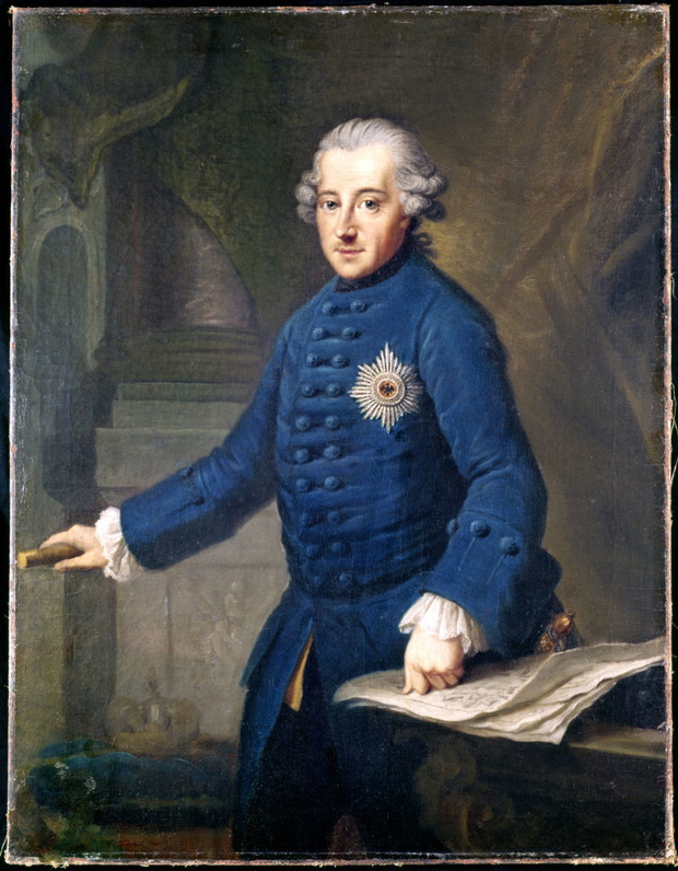 Portrait of Frederick the Great (Portrà¤t von Friedrich dem Grossen)