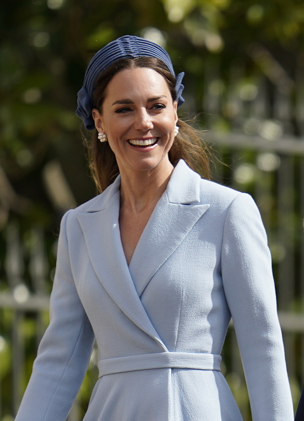 The British Royal Family Attend Easter Service