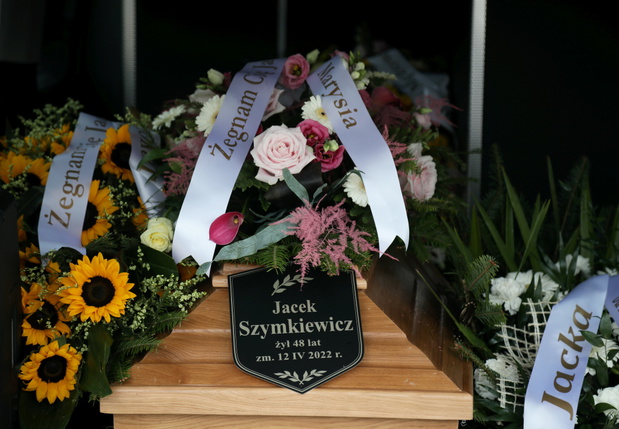 Pogrzeb Jacka "Budynia" Szymkiewicza