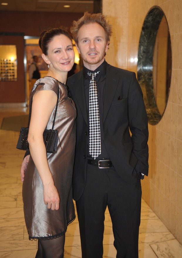 Ilona Ostrowska z mezem Jacek Borcuch