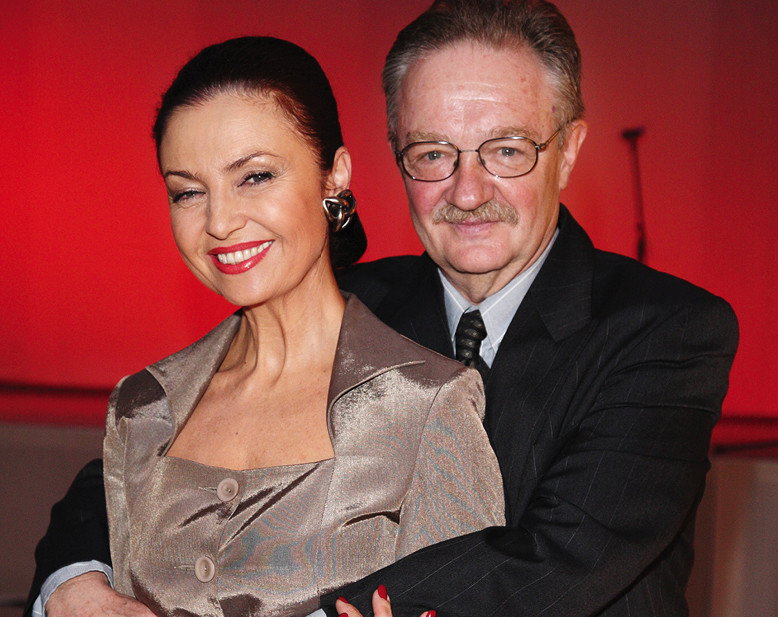 Damian Damięcki, Grażyna Brodzińska,  Gala 50 Najbardziej Wpływowych Kobiet w Polsce, Warszawa, 14.05.2008 rok