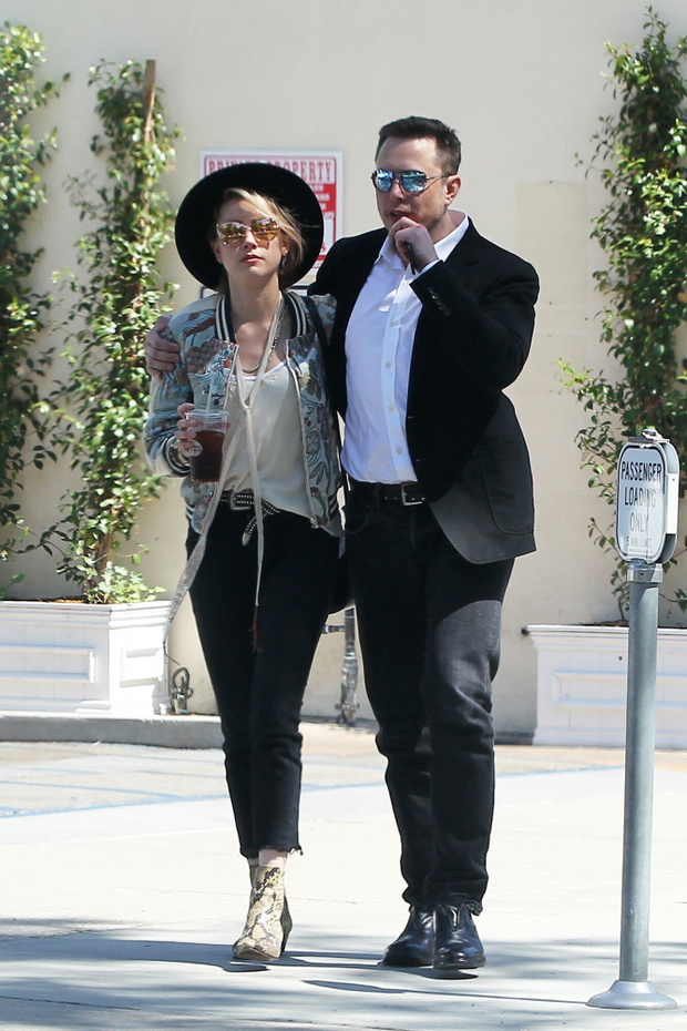 Elon Musk i Amber Heard na randce