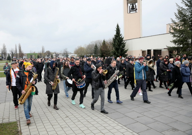 Pogrzeb Jacka "Budynia" Szymkiewicza