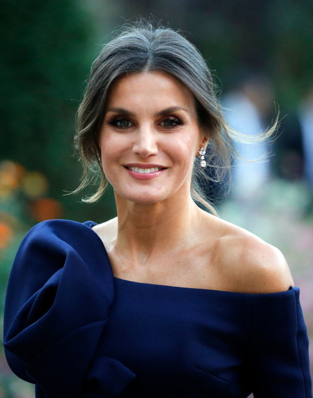 King Felipe Of Spain And Queen Letizia of Spain Attend The "Miro, La Couleur Des Reves" Exhibition At Grand Palais in Paris