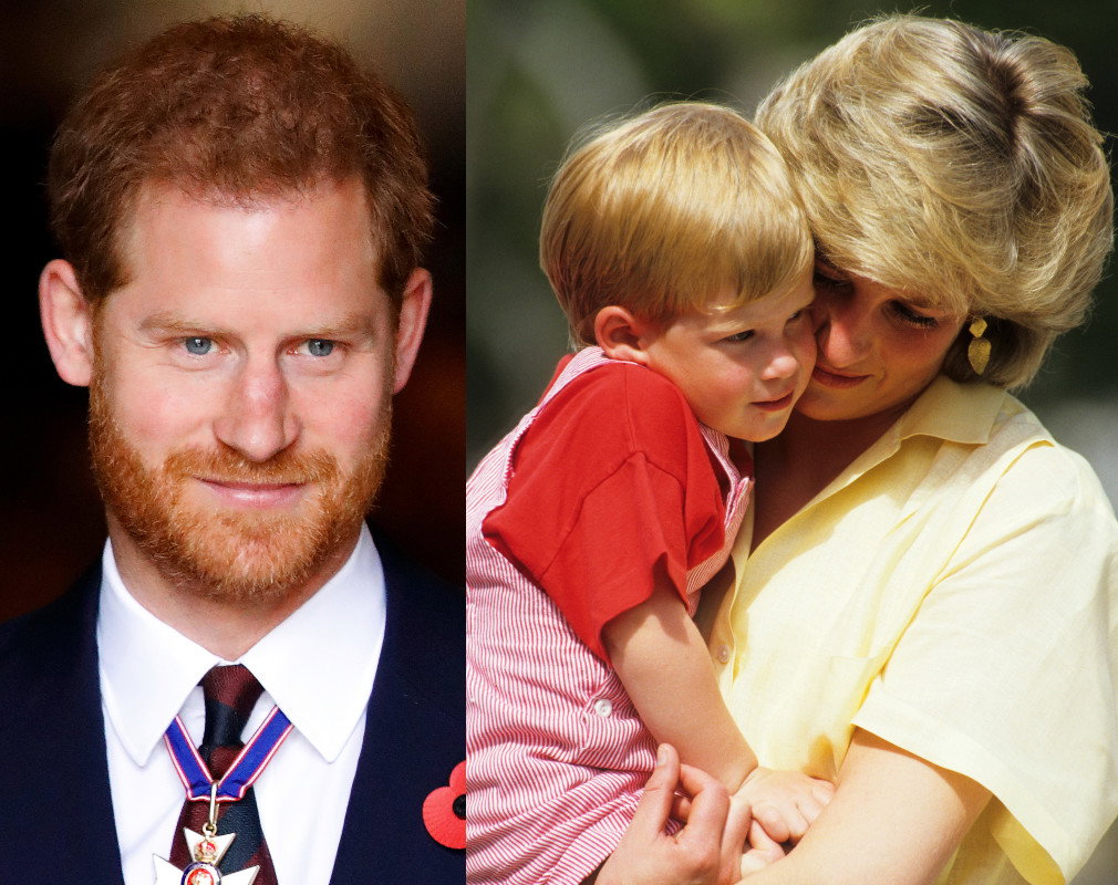 Książę Harry, księżna Diana