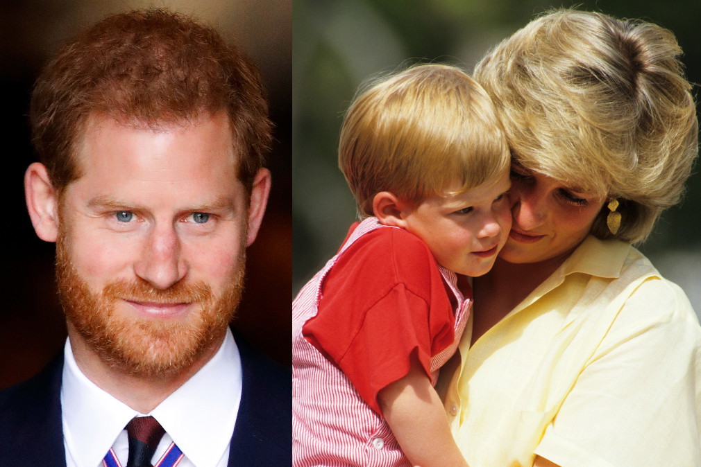 Książę Harry, księżna Diana