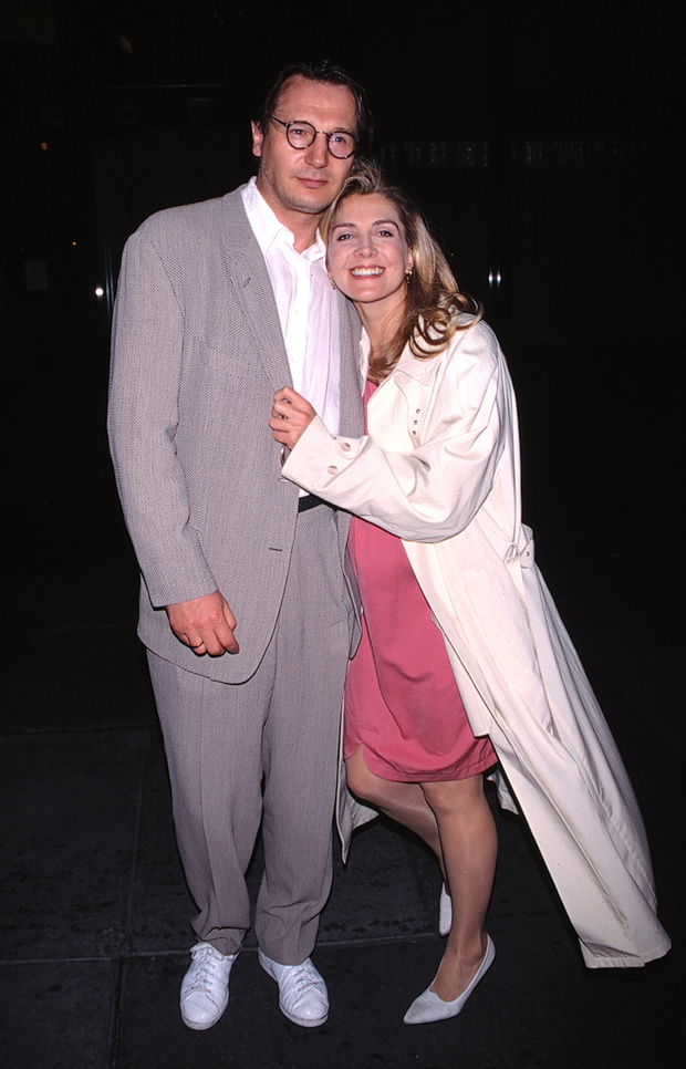 USA: Natasha Richardson and Liam Neeson