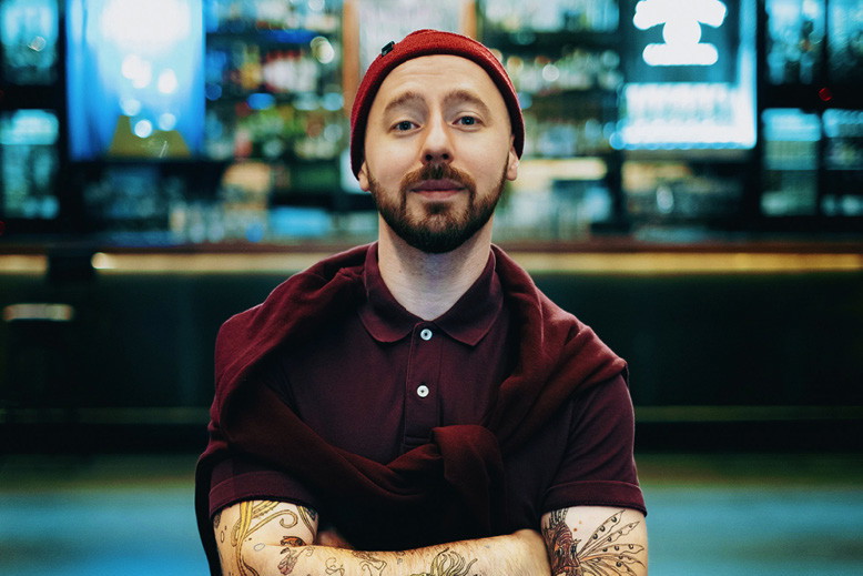 Wernisaż „Piękna i bestia”, Maksymilian Ławrynowicz, portret