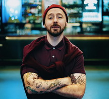 Wernisaż „Piękna i bestia”, Maksymilian Ławrynowicz, portret
