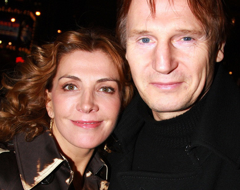 Natasha Richardson, Liam Neeson, Nowy Jork, 06.12.2007 rok