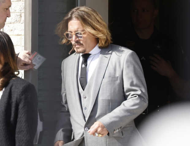 Johnny Depp And Amber Heard Appear In Court For Start Of Civil Trial