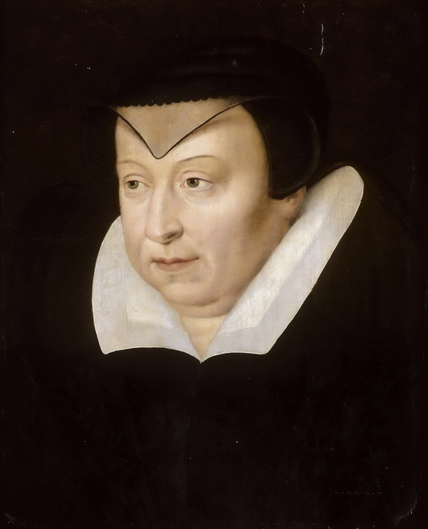 Portrait Of Catherine De Medici (1519-1589),