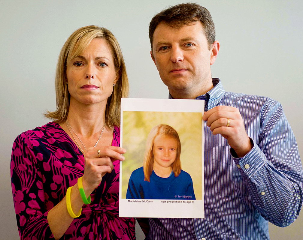 Madeleine McCann, rodzice zaginionej dziewczynki