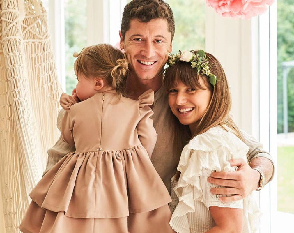 Anna Lewandowska, Robert Lewandowski, Klara Lewandowska