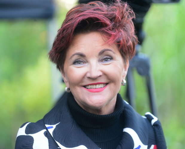 Jolanta i Aleksander Kwasniewscy w Pabianicach
