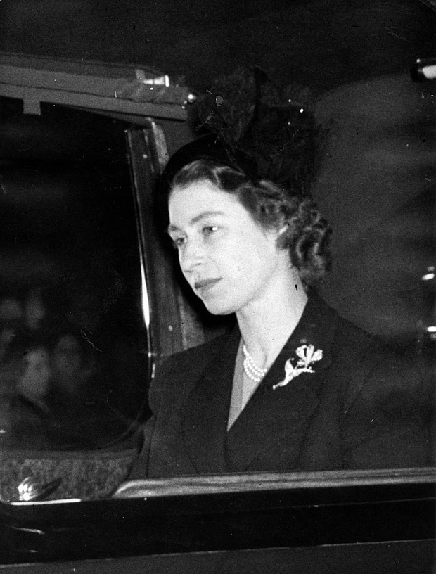 Elizabeth Returns From Kenya