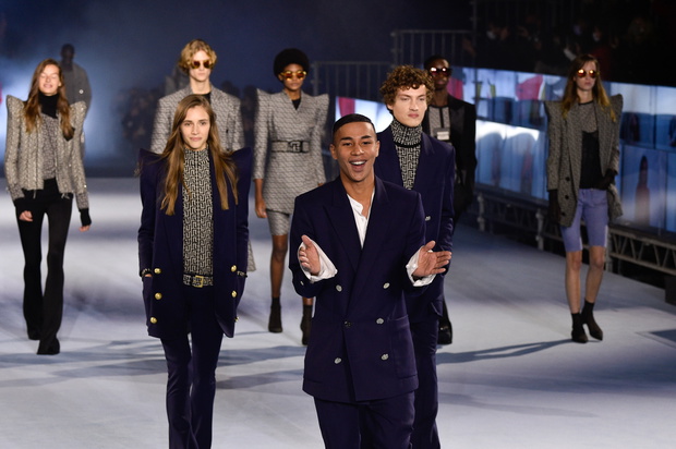 Balmain : Runway - Paris Fashion Week - Womenswear Spring Summer 2021