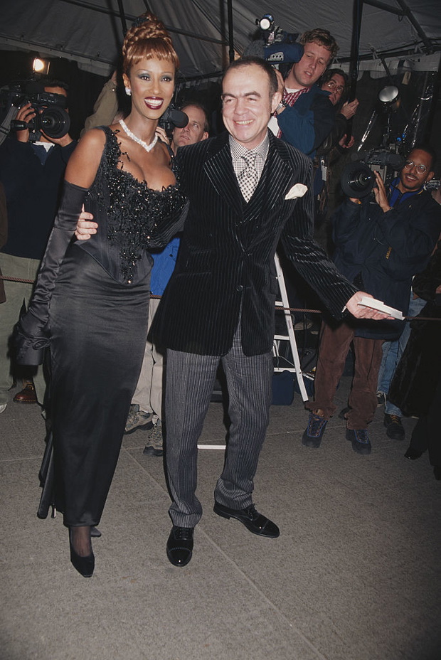 Christian Lacroix And Iman