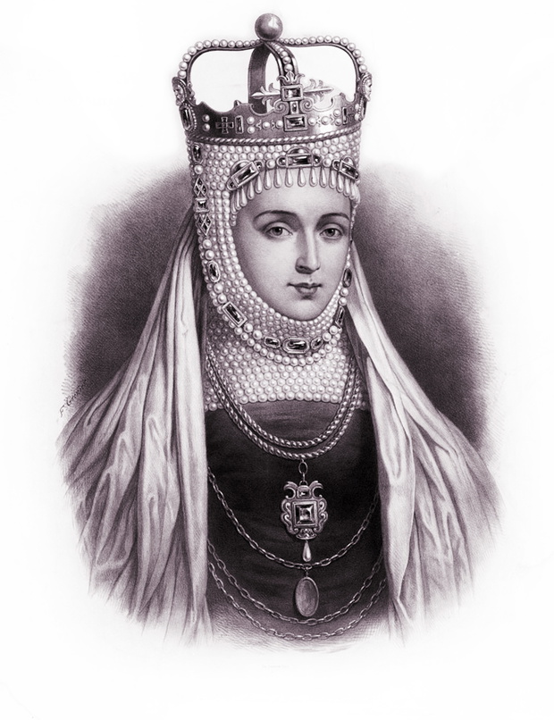 Barbara Radziwillowna - portret