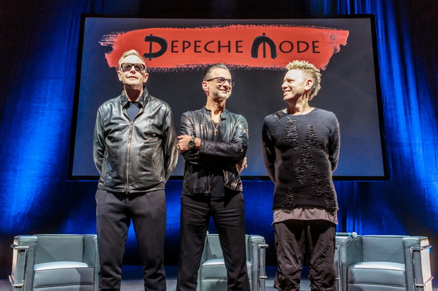 Depeche Mode Press Event In Milan
