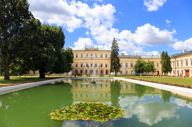 The Palace of Czartoryski family in Pulawy, Poland