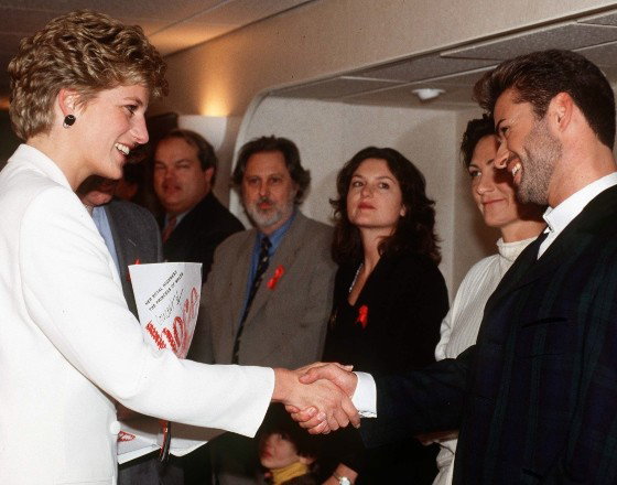 GettyImages-52102250 księżna Diana, George Michael